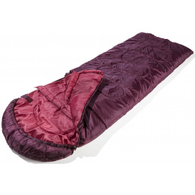 Cпальный мешок одеяло с капюшоном весна осень -0.5C Rocktrail Бордовый (100345493002)