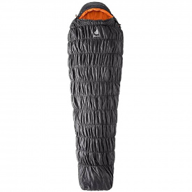 Спальник Deuter Exosphere 0° SL Graphite-Mango L левый (1052-3700021 4912 1)
