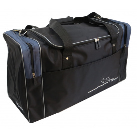 Дорожная сумка 60 л Wallaby 430-8 черная с серым