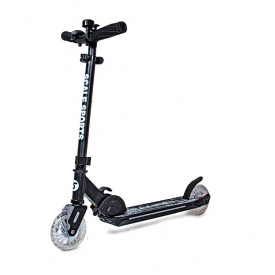 Двухколесный самокат с подсветкой Scale Sports SS-22 AERO Black