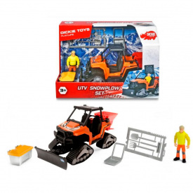 Игрушечный набор Dickie Toys Playlife Снегоуброчная машина с аксессуарами 21 см OL86889