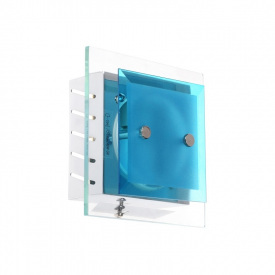 Светильник настенно-потолочный Brille 40W HTL-45 Синий