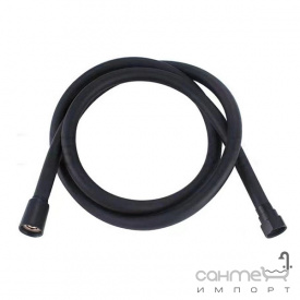 Душевой шланг Imprese f03600110SH черный, 1,75 м