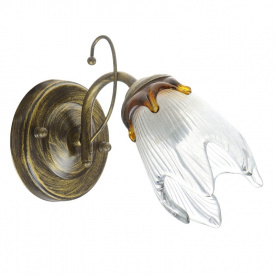 Бра Кантри Brille 60W KL-71 Коричневый