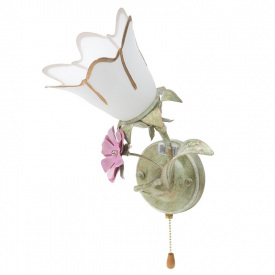 Бра с выключателем Флористика Brille 60W BKL-512 Зеленый