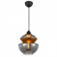 Светильник подвесной под лампу E27 Horoz Electric Harmony-1 Титановый + медь Запоріжжя