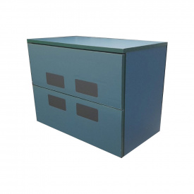 Тумба пластиковая подвесная Mikola-M TOKIO c HPL 3292 touch 100 см Зеленый