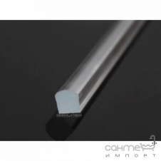 Акриловый порожек 10х10 мм прозрачный акрил Weston G 1010A