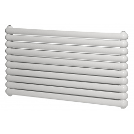 Горизонтальный дизайнерский радиатор Sora 10/1200 белый матовый