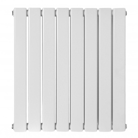 Горизонтальный дизайнерский радиатор отопления ARTTIDESIGN Livorno ІІ 8/544/600 белый матовый