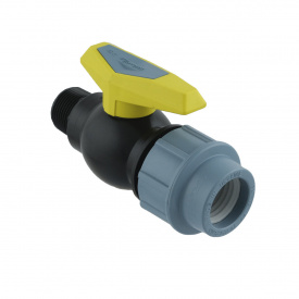 Кран шаровый ПНД SantehPlast 32мм 1