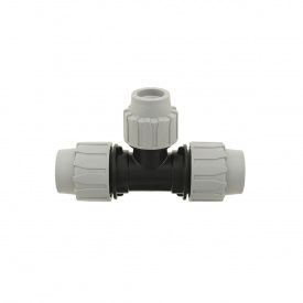 Тройник редукционный ПНД COS 63x25x63мм