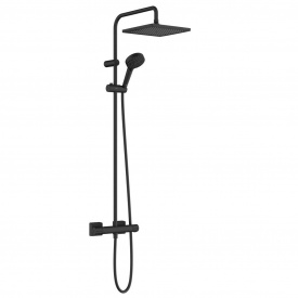 Душевая система Hansgrohe Vernis Shape Showerpipe 240 1jet с термостатом, Matt Black (26427670)
