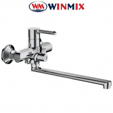 Смеситель для ванны длинный нос Winmix Premium​ "Benedict" (Chr-006), Польша 1