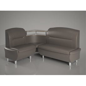 Кухонный уголок SENTENZO Смузи 1600x1250х600хН850 серый