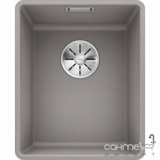 Гранитная кухонная мойка Blanco Subline 320-F Silgranit 527342 вулканический серый