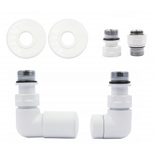 Комплект вентилів VISION, White mat
