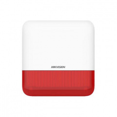 Беспроводная уличная сирена Hikvision DS-PS1-E-WE-Red (красная) Полтава