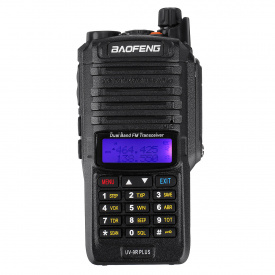 Рация Baofeng UV-9R Plus 5W с гарнитурой Black (3_00579)
