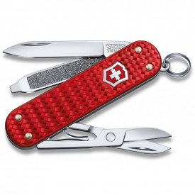 Складной нож Victorinox Classic SD Precious Alox Красный (0.6221.401G)