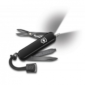 Швейцарский нож "Victorinox" Signature Lite Onyx Black 58 мм, 7 функций, черный (0.6226.31P)
