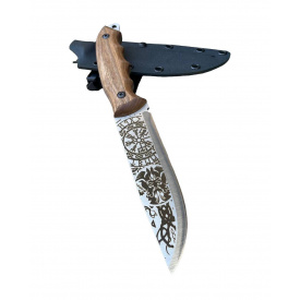 Нож СКАНДИНАВ №3 Gorillas BBQ туристический