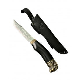 Нож Gorillas BBQ СПАРТАК с травлением