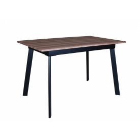 Стол Max's furniture Техас 75х120/160х75 см Вишня + Черный