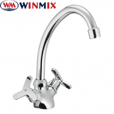 Смеситель для кухни ухо Winmix Premium Apollo (Chr-271), Польша