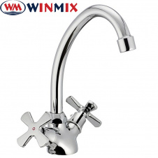 Смеситель для кухни ухо Winmix Premium Fobos (Chr-271), Польша
