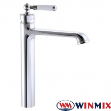 Смеситель для умывальника высокий Winmix Premium Vintage (Chr-001) high, Польша