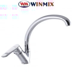 Смеситель для кухни Ухо на гайке Winmix Premium Donna (Chr-777), Польша Мукачево