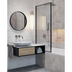 Плитка настенная CERAMIKA COLOR Portobello Soft Grey RECT 250x750x9 мм Киев