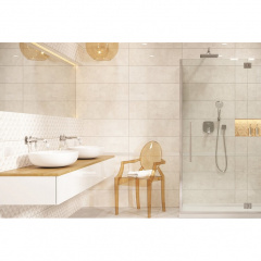 Плитка настенная CERAMIKA COLOR Visual White Ribbon 250x750 мм Київ