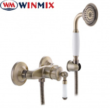 Смеситель для душкабины WINMIX Premium Vintage Bronze (Chr-003)