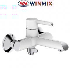 Змішувач для ванни короткий ніс Winmix Premium EDEM WHITE (Chr-009), Польща Чугуїв