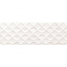 Плитка настенная CERAMIKA COLOR Visual White Ribbon 250x750 мм