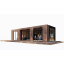 Современная беседка 10,3х3,5м с панорамным остеклением Modern Gazebo 018 Thermowood Production Харьков