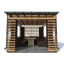 Беседка в современном стиле 3,0х3,0м Modern Gazebo 03 от производителя Thermowood Production Костополь