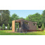 Современная беседка 6,0х3,5м с панорамным раздвижным остеклением Modern Gazebo 21 Thermowood Production Володарск-Волынский