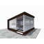 Беседка в стиле лофт 6,0х6,0м Modern Gazebo 06 от производителя Thermowood Production Вінниця