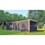 Современная беседка 9,15х3,5м с панорамным остеклением Modern Gazebo 019 Thermowood Production Киев