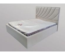 Кровать BNB Laurel Comfort 90 х 200 см Экокожа Айвори