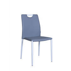 Стілець Max's furniture Денвер Білий/Сірий