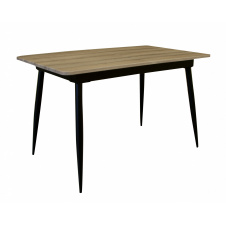 Стол Max's furniture Денвер 75х120/160х75 см Дуб сонома + Черный