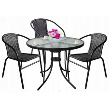 Cадові меблі Jumi Bistro Black-3