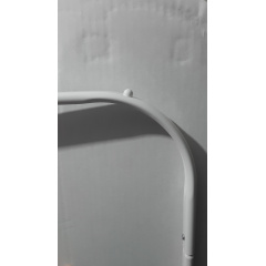 Вешалка стойка для одежды IKEA MULIG 151х99х46 см Белая (601.794.34) Братське