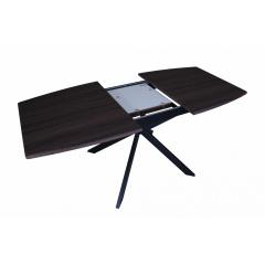 Стіл Max's furniture Брайтон 85х140/180х75 см Дуб табак + Чорний Харків