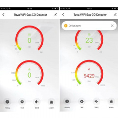 Wifi датчик утечки природного газа + угарного газа 2 в 1 Konlen CM-20 (100684) Житомир