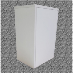 Шкафчик пластиковый для ванной комнаты с внутренним фасадом Mikola-M 40 см Белый Суми